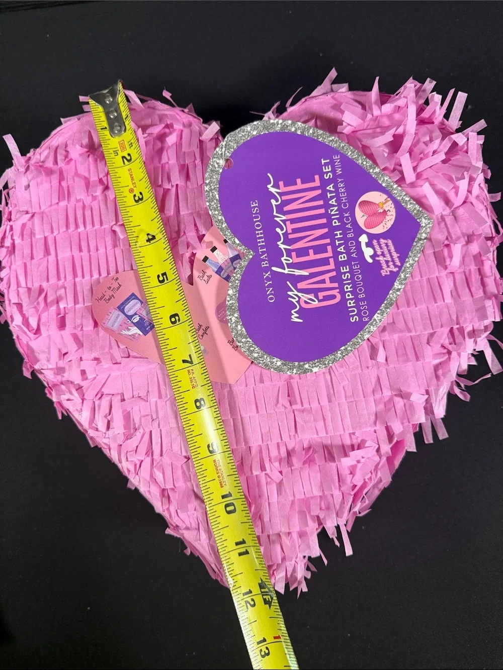 Onyx Bathhouse My Forever Galentine Surprise Bath Piñata Set NWT 13 Pc